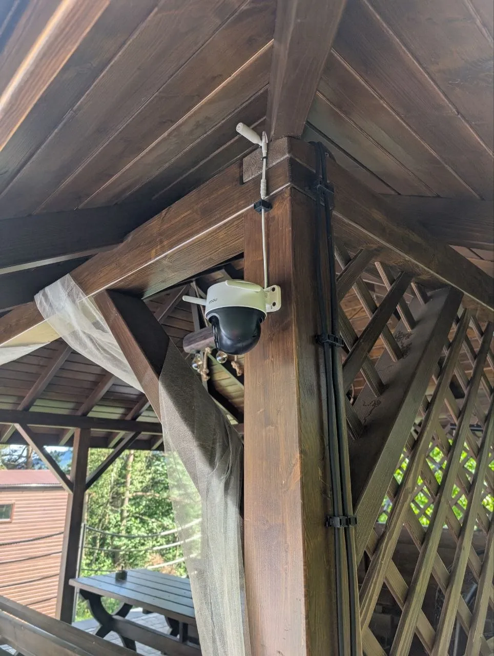 Instalacja elektryczna w altanie – zdjęcie 3