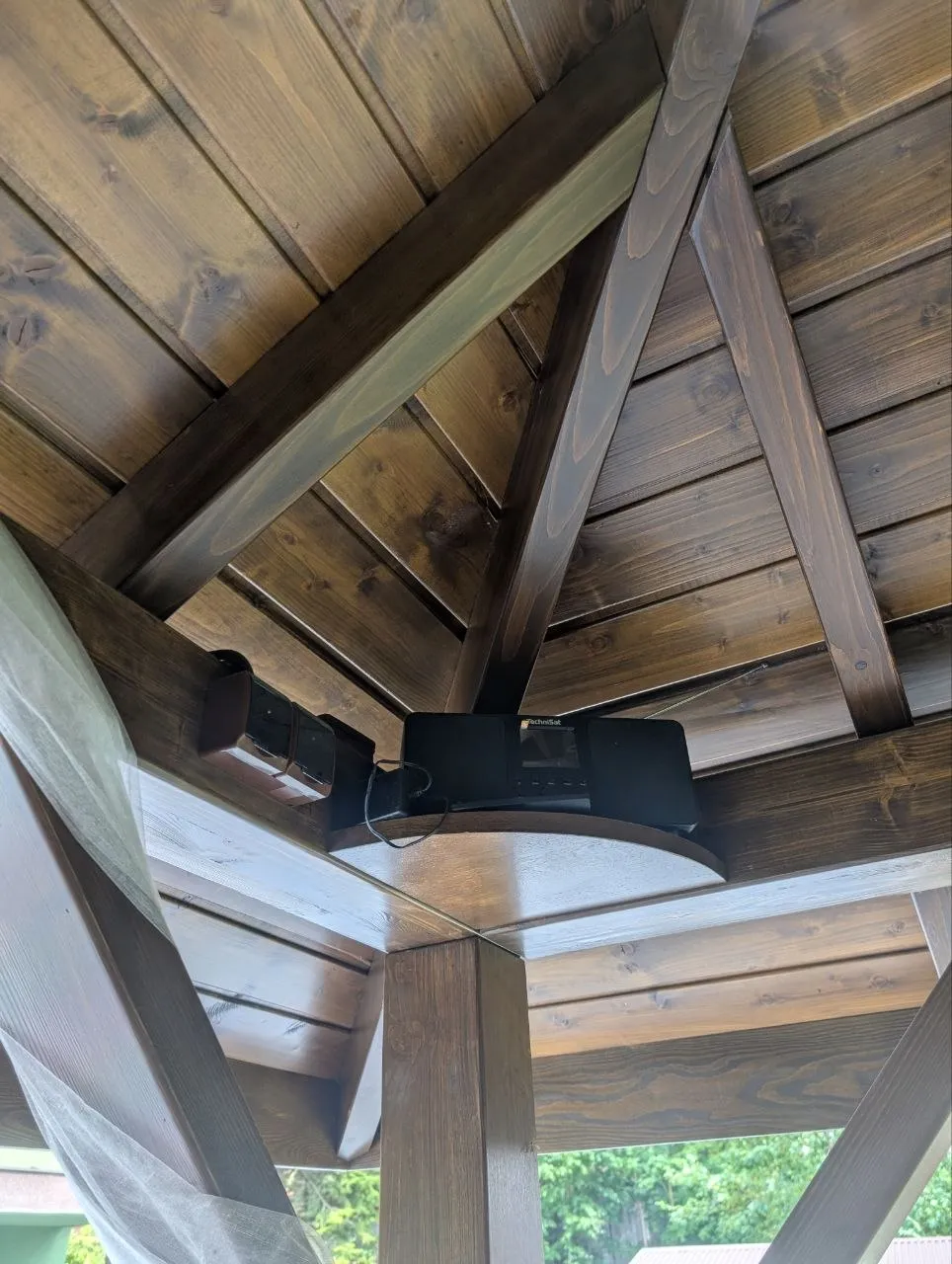 Instalacja elektryczna w altanie – zdjęcie 4